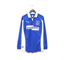 Load image into Gallery viewer, 2000/02 GINOLA #24 Everton Vintage PUMA Long Sleeve Football Shirt (L)
