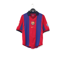 Load image into Gallery viewer, 2000/01 RIVALDO #10 Barcelona Vintage Nike Home Football Shirt (S)
