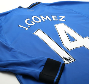 2012/13 J. GOMEZ #14 Wigan Athletic Vintage Home Long Sleeve Football Shirt L/XL