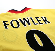 Load image into Gallery viewer, 1997/99 FOWLER #9 Liverpool Vintage Reebok Away Football Shirt Jersey (S) 34/36
