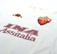 Load image into Gallery viewer, 2000/01 BATISTUTA #18 AS Roma Vintage Kappa Away Football Shirt (L)
