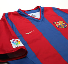 Load image into Gallery viewer, 2002/03 RIQUELME #10 Barcelona Vintage Nike Home Football Shirt (M)
