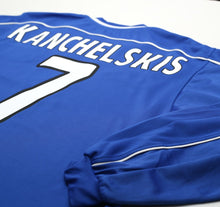 Load image into Gallery viewer, 1999/00 KANCHELSKIS #7 Rangers Nike Scottish Cup Final Home Football Shirt (XL)
