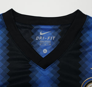 2010/11 INTER MILAN Vintage Nike Football Home Shirt (XL)