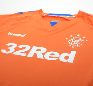 2018/19 RANGERS Hummel Third Football Shirt Jersey (L/XL) Mint