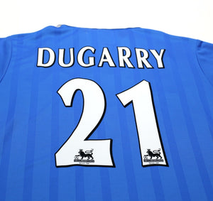 2003/04 DUGARRY #21 Birmingham City Vintage LCS Home Football Shirt (M) L/S