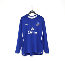 Load image into Gallery viewer, 2005/06 ARTETA #6 Everton Vintage Umbro Long Sleeve Home Football Shirt (XXL)
