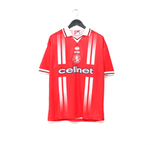 Load image into Gallery viewer, 1998/99 GASCOIGNE #8 Middlesbrough Vintage Errea Home Football Shirt (L)
