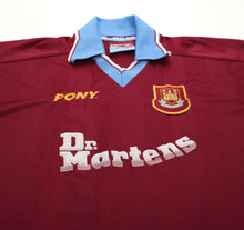 Load image into Gallery viewer, 1998/99 DI CANIO #10 West Ham Vintage PONY Home Football Shirt (XL)
