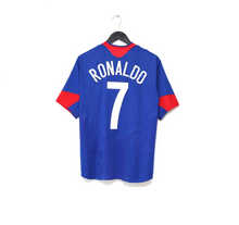 Load image into Gallery viewer, 2005/06 RONALDO #7 Manchester United Vintage Nike Away Football Shirt (M)
