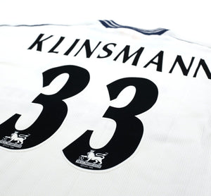 1997/99 KLINSMANN #33 Tottenham Hotspur Vintage PONY Home Football Shirt (M)