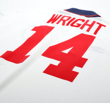 Load image into Gallery viewer, 1993/95 WRIGHT #14 England Vintage Umbro Home Football Shirt (L) US Cup 93
