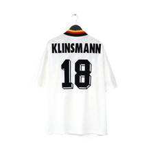 Load image into Gallery viewer, 1994/96 KLINSMANN #18 Germany Vintage adidas Home Football Shirt (XL) USA 94
