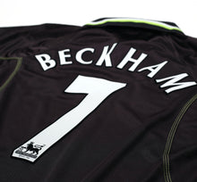 Load image into Gallery viewer, 1998/99 BECKHAM #7 Manchester United Vintage Umbro Third Football Shirt (L)
