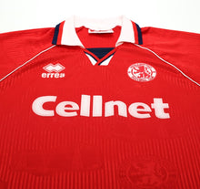 Load image into Gallery viewer, 1995/96 JUNINHO #25 Middlesbrough Vintage Errea Home Football Shirt (XL)
