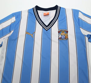 2012/13 COVENTRY CITY Vintage PUMA 'FA Cup 25th Anniversary' Football Shirt (M)