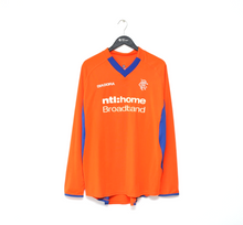 Load image into Gallery viewer, 2002/03 RANGERS Vintage Diadora Away Long Sleeve Football Shirt Jersey (XL)
