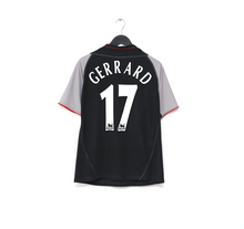 Load image into Gallery viewer, 2002/04 GERRARD #17 Liverpool Vintage Reebok Away Football Shirt Jersey (M)
