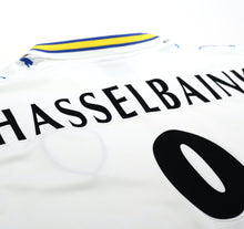 Load image into Gallery viewer, 1998/00 HASSELBAINK #9 Leeds United Vintage PUMA Home Football Shirt (S)
