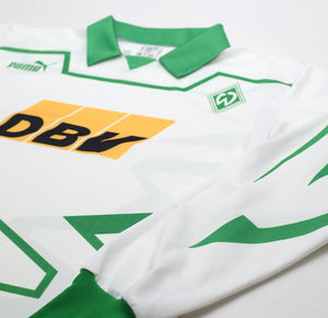 1993/94 WERDER BREMEN Vintage PUMA L/S Home Football Shirt (M)