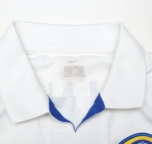2002/03 MILNER #38 Leeds United Vintage Nike Home Football Shirt Jersey (S)