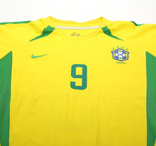 Load image into Gallery viewer, 2002/04 RONALDO #9 Brazil Vintage Nike WC 2002 Home Football Shirt (XXL)
