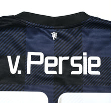 Load image into Gallery viewer, 2013/14 VAN PERSIE #20 Manchester United Vintage Euro Away Football Shirt (XL)
