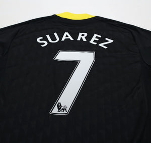 2011/12 SUAREZ #7 Liverpool Vintage adidas Third Football Shirt (S)