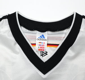 1998/00 MATTHAUS #8 Germany Vintage adidas Home Football Shirt (XL) WC 98