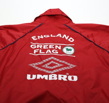 Load image into Gallery viewer, 1996 ENGLAND Vintage Umbro Green Flag Jacket (L) Euro 96
