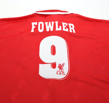 Load image into Gallery viewer, 1996/98 FOWLER #9 Liverpool Vintage Reebok Home Football Shirt (L) 42/44
