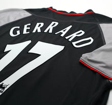 Load image into Gallery viewer, 2002/04 GERRARD #17 Liverpool Vintage Reebok Away Football Shirt Jersey (XL)
