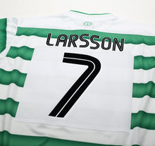 Load image into Gallery viewer, 2003/04 LARSSON #7 Celtic Vintage Umbro European Home Football Shirt (XL)
