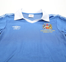 Load image into Gallery viewer, 1981 MANCHESTER CITY Retro Umbro FA Cup Final Centenary Home Football Shirt (S)
