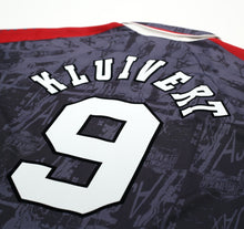 Load image into Gallery viewer, 1996/97 KLUIVERT #9 Ajax Vintage Umbro Away Football Shirt Jersey (L)
