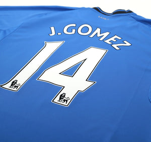 2012/13 J. GOMEZ #14 Wigan Athletic Vintage Home Long Sleeve Football Shirt L/XL