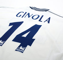 Load image into Gallery viewer, 1997/99 GINOLA #14 Tottenham Hotspur Vintage PONY Home Football Shirt (L)
