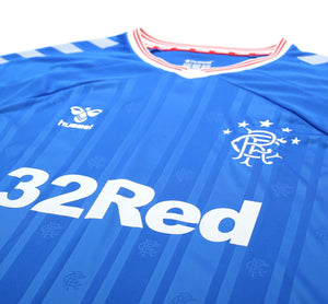 2019/20 RANGERS Hummel Home Football Shirt Jersey (L/XL)