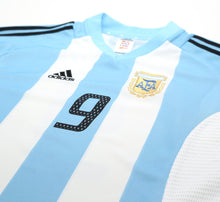 Load image into Gallery viewer, 2002/04 BATISTUTA #9 Argentina Vintage adidas Home Football Shirt Jersey (XL)
