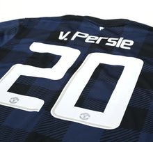 Load image into Gallery viewer, 2013/14 VAN PERSIE #20 Manchester United Vintage Euro Away Football Shirt (XL)
