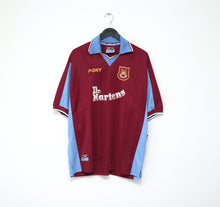 Load image into Gallery viewer, 1998/99 DI CANIO #10 West Ham Vintage PONY Home Football Shirt (XL)
