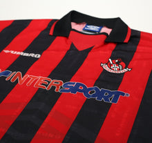 Load image into Gallery viewer, 1996/97 CRUSADERS FC Vintage Umbro Home Football Shirt (XL)
