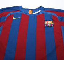 Load image into Gallery viewer, 2005/06 MESSI #19 Barcelona Vintage Nike Home Football Shirt (S)
