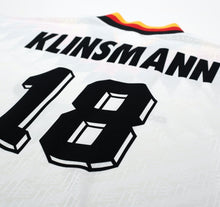 Load image into Gallery viewer, 1994/96 KLINSMANN #18 Germany Vintage adidas Home Football Shirt (XL) USA 94
