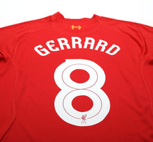 Load image into Gallery viewer, 2013/14 GERRARD #8 Liverpool Vintage Warrior Home Football Shirt (M)
