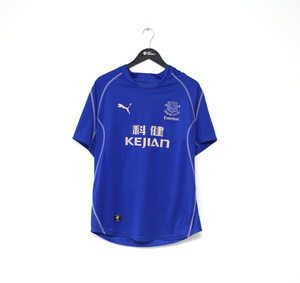 2002/03 ROONEY #18 Everton Vintage PUMA Home Football Shirt (M/L)