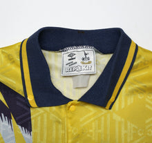 Load image into Gallery viewer, 1991/95 TOTTENHAM HOTSPUR Vintage Umbro Away Football Shirt (L)
