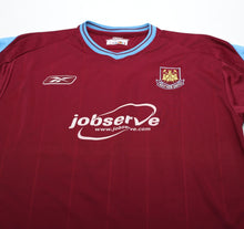 Load image into Gallery viewer, 2003/05 WEST HAM UNITED Vintage Reebok Home Football Shirt (L)
