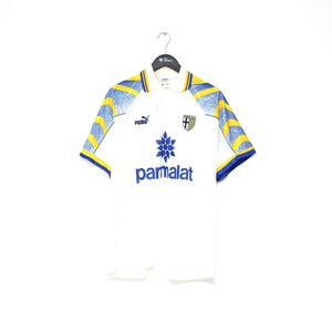 1996/97 ZOLA #10 Parma Vintage PUMA Home Football Shirt Jersey (XL)