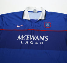 Load image into Gallery viewer, 1997/99 GASCOIGNE #8 Rangers Vintage Nike European Home Football Shirt (L/XL)
